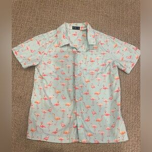 Janie and Jack flamingo shirt. 5years